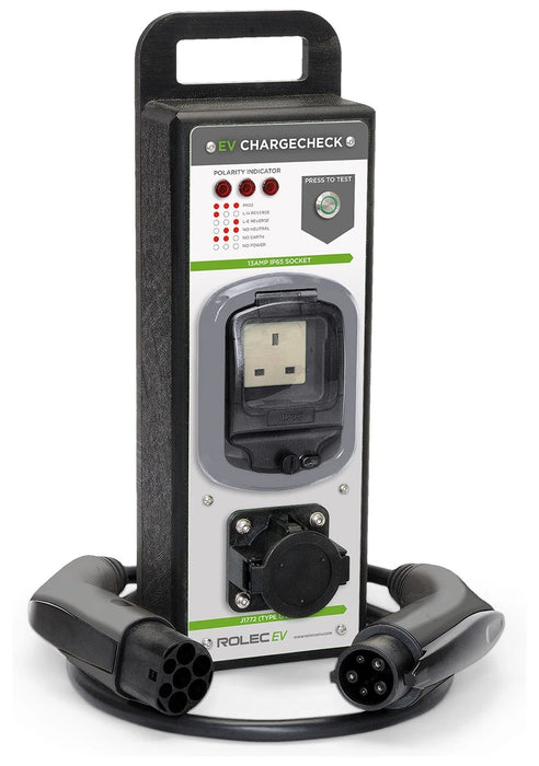 Rolec EVTU0018 ChargeCheck EV Charging Unit Tester - westbasedirect.com