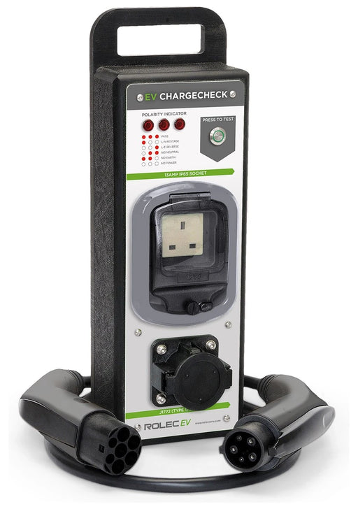 Rolec EVTU0018 ChargeCheck EV Charging Unit Tester - westbasedirect.com