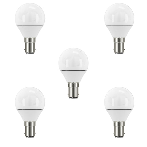 Eveready S13605 B15 SBS Golf LED Bulb Opal 4.9W 470lm Daylight 6500K (5 Pack) - westbasedirect.com