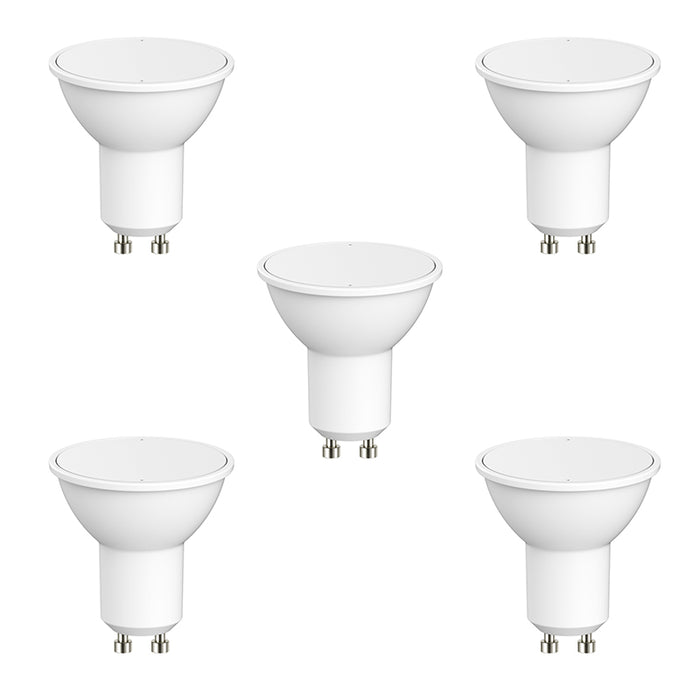 Eveready S13599 GU10 Spotlight LED Bulb Opal 3.1W 230lm Daylight 6500K (5 Pack) - westbasedirect.com