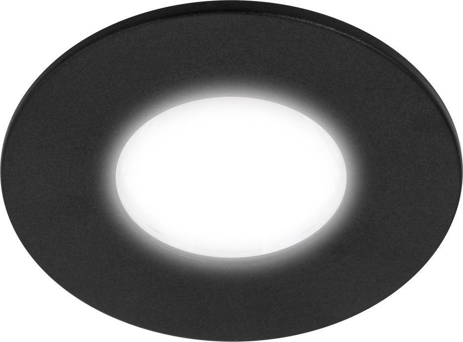 Luceco FTBZFBK FType Flat Matt Black Bezel Accessory - westbasedirect.com