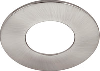 Luceco FTBZFBS FType Flat Brush Steel Bezel Accessory