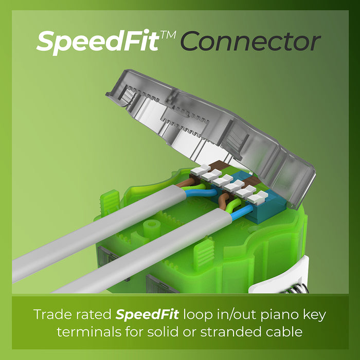Luceco FTF6WCCT FType MK2 4W/6W 750lm Power Change & 4 Colour CCT 2700K/3000K/4000K/6000K Dimmable IP65 White - Flat - westbasedirect.com