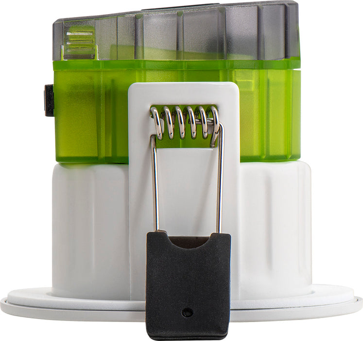 Luceco FTR6WCCT FType MK2 4W/6W 750lm Power Change & 4 Colour CCT 2700K/3000K/4000K/6000K Dimmable IP65 White - Regressed - westbasedirect.com