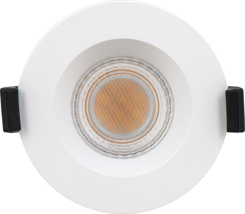 Luceco FTR6WD2W FType MK2 4W/6W 690lm Power Change & CCT Change 3000K/4000K Dim2Warm Dimmable IP65 White - Regressed - westbasedirect.com