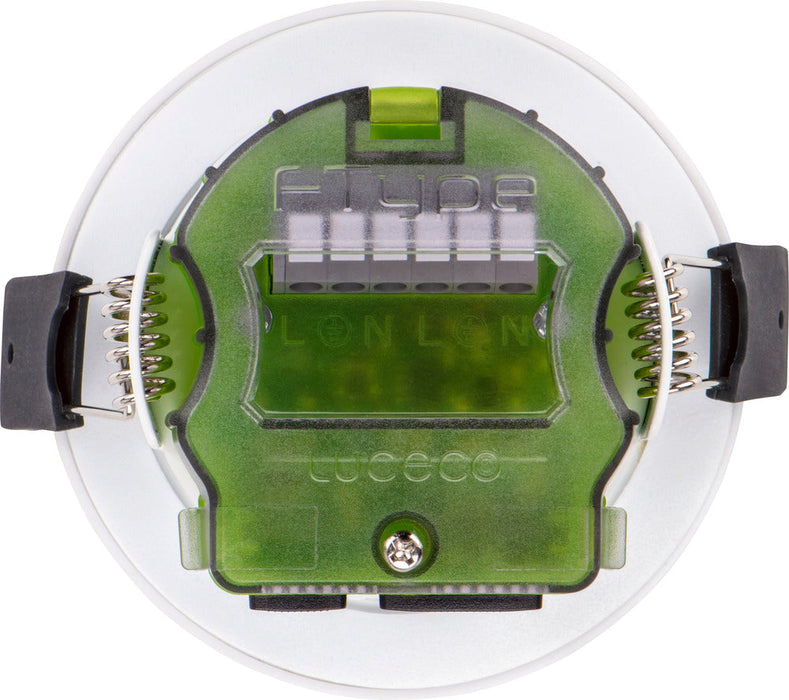 Luceco FTR6WD2W/10 FType MK2 4W/6W 690lm Power Change & CCT Change 3000K/4000K Dim2Warm Dimmable IP65 White - Regressed (10 Pack) - westbasedirect.com