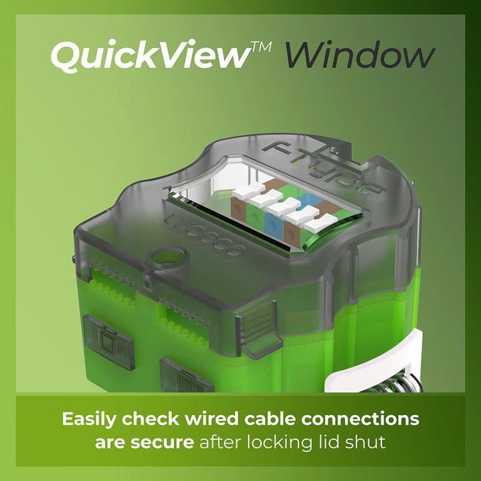 Luceco FTR6WD2W/10 FType MK2 4W/6W 690lm Power Change & CCT Change 3000K/4000K Dim2Warm Dimmable IP65 White - Regressed (10 Pack) - westbasedirect.com