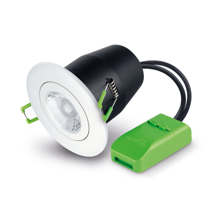 JCC JC010023/WH Fireguard Next Generation Unlamped Downlight Tilt IP20 White - westbasedirect.com