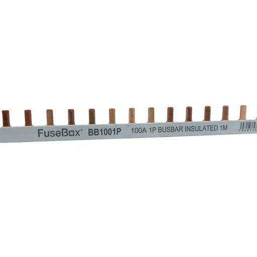 FuseBox BB1001P 100A 1 Pole Busbar Insulated 1M - westbasedirect.com