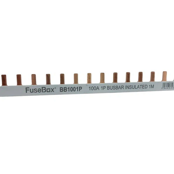 FuseBox BB1001P 100A 1 Pole Busbar Insulated 1M - westbasedirect.com