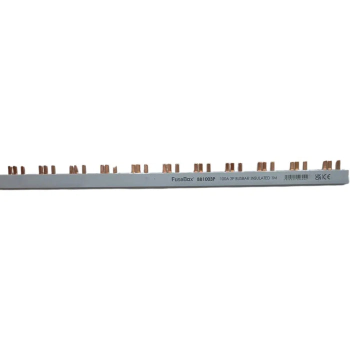 FuseBox BB1003P 100A 3 Pole Busbar Insulated 1M - westbasedirect.com