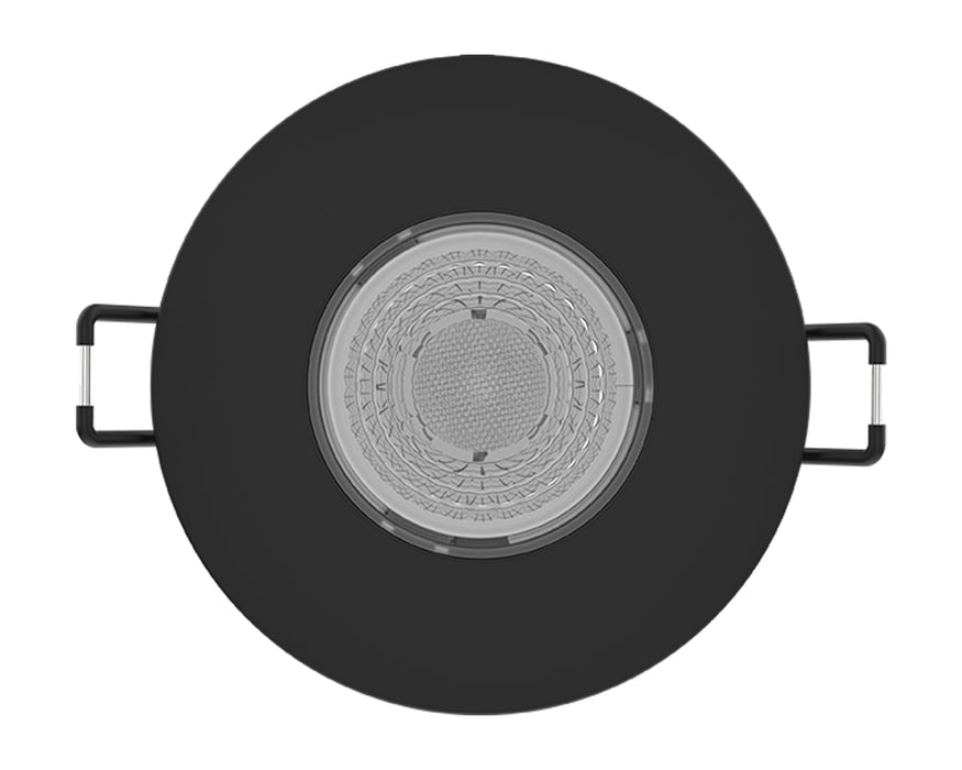 Collingwood H2EXT1B H2 Pro Extreme CSP IP65 5W & Colour Switchable LED Outdoor Soffit Downlight 2200K/2700K/3000K Black - westbasedirect.com