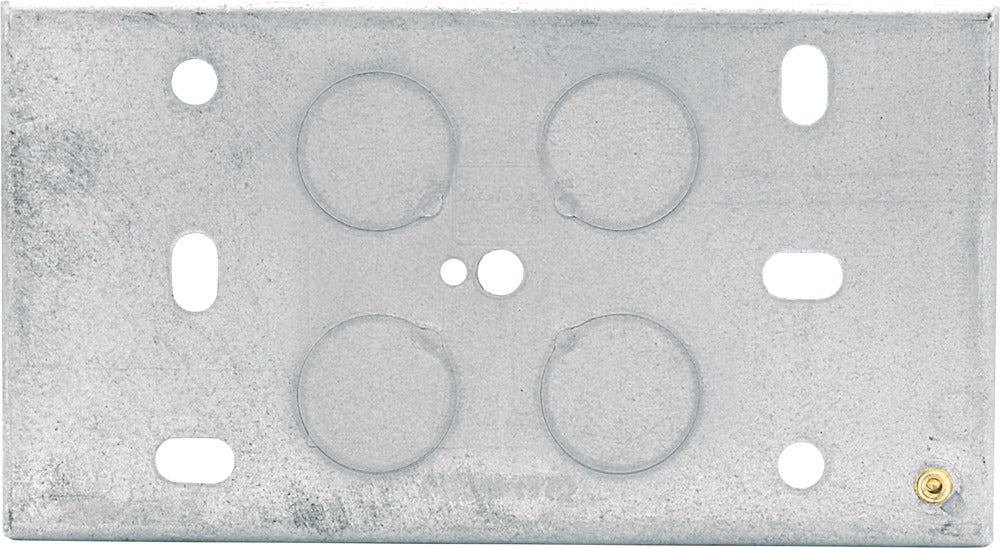 BG HGS07 2G 47mm Steel Knockout Box - westbasedirect.com