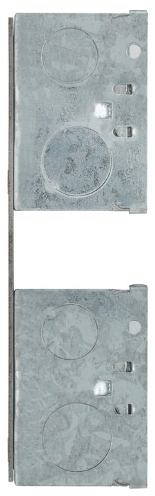 BG HGS07/C4 4x2G 47mm Steel Knockout Box - Combination Plate - westbasedirect.com