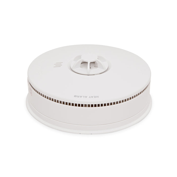 HiSPEC HSSA/HE/10 PULSE Mains Heat Alarm c/w 10 Year Lithium Battery Backup (Full Unit) - westbasedirect.com
