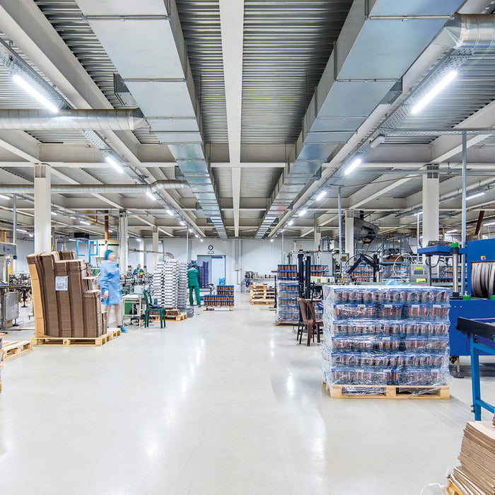 Integral ILBTC160 Lightspan+ Pro T8 Batten 4Ft Power & CCT Adjustable - 22/27/34/40W 3000/4000/6500K 2970-5800Lm 145Lm/W 120 Beam Linkable Non-Dimm - westbasedirect.com