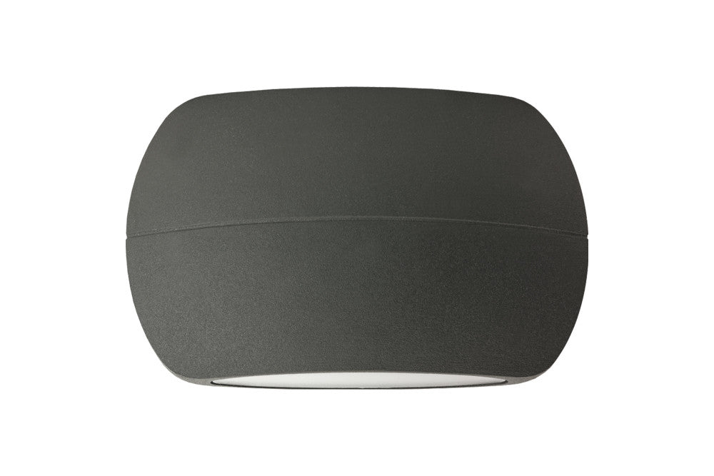 Integral ILDEA014 Outdoor Decorative Wall Light Luxstone IP54 320Lm 8.5W 3000K Up/Down Light Dark Grey - westbasedirect.com