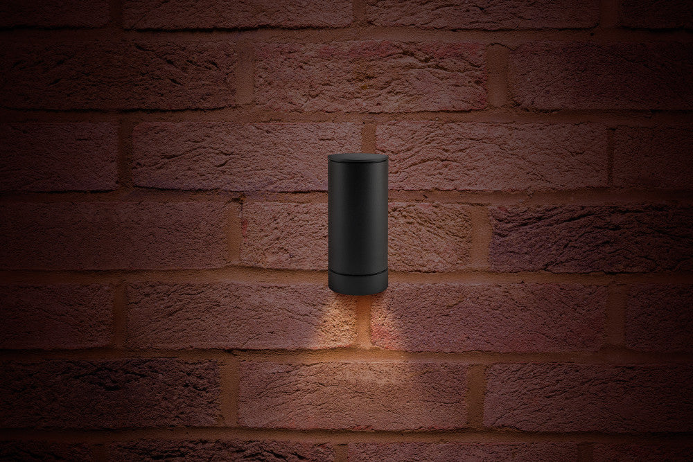 Integral ILDEB032 Outdoor Decorative Wall Light Versari IP54 1 * GU10 Up Or Down Light Dark Grey - westbasedirect.com