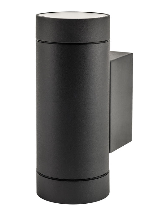 Integral ILDEB033 Outdoor Decorative Wall Light Versari IP54 2 * GU10 Up And Down Light Dark Grey