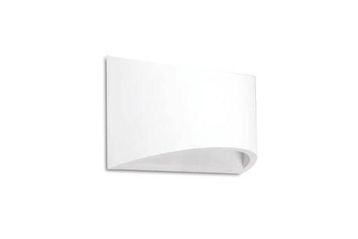 Integral ILDEC013 Indoor Decorative Paintable Gypsum Galatsi Wall Light IP20 For 1x G9 Max 40W White - westbasedirect.com