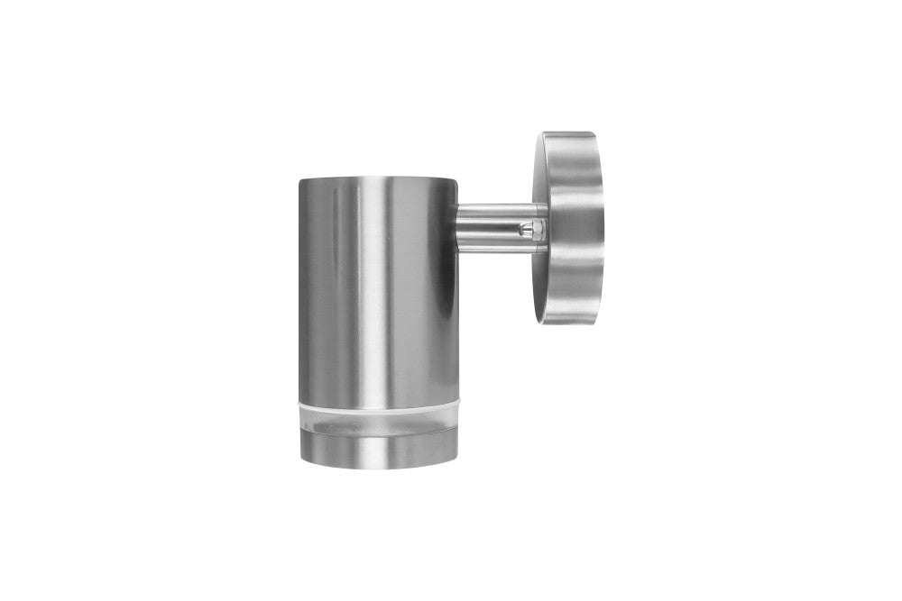 Integral ILDED038 Outdoor Stainless Steel Down GU10 IP65 Wall Light Steel - westbasedirect.com