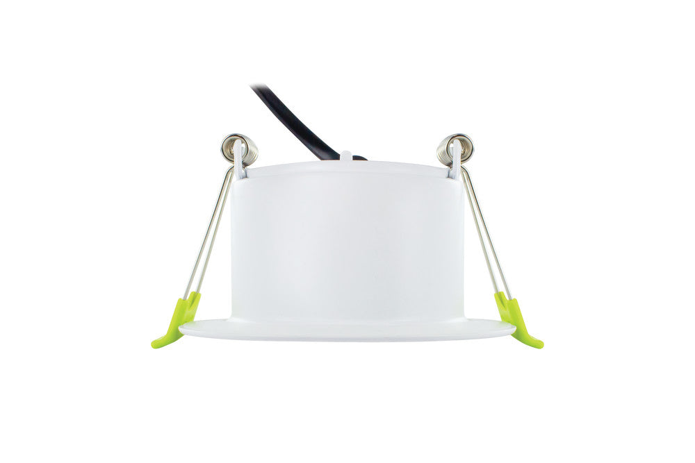 Integral ILDLFR65M002 EcoGuard Fire Rated Downlight 65mm Cutout IP65 600lm 5W 4000K 38 Beam Dimmable White - westbasedirect.com