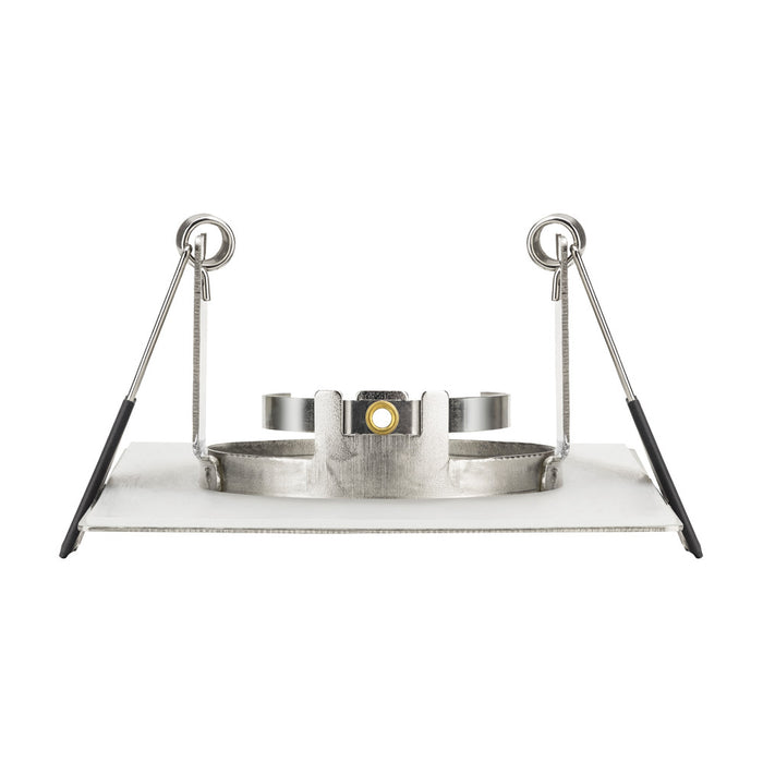 Integral ILDLFR70D008 Evofire Fire Rated Downlight 70mm Cutout IP65 Satin Nickel Square +GU10 Holder - westbasedirect.com