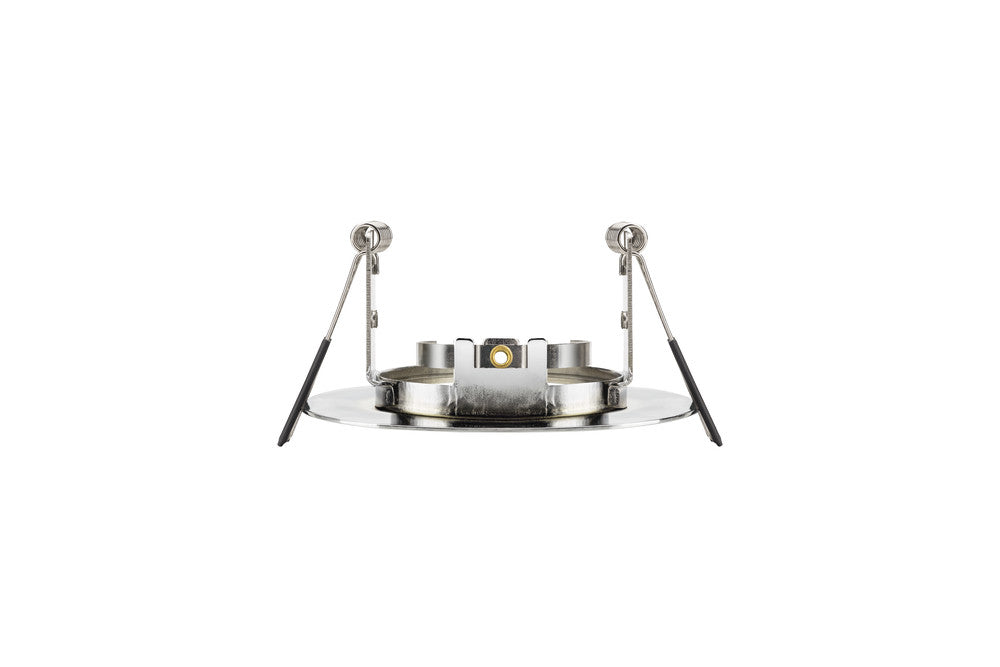 Integral ILDLFR70D017 Evofire Fire Rated Downlight 70mm Cutout IP65 Polished Chrome Round +GU10 Holder - westbasedirect.com
