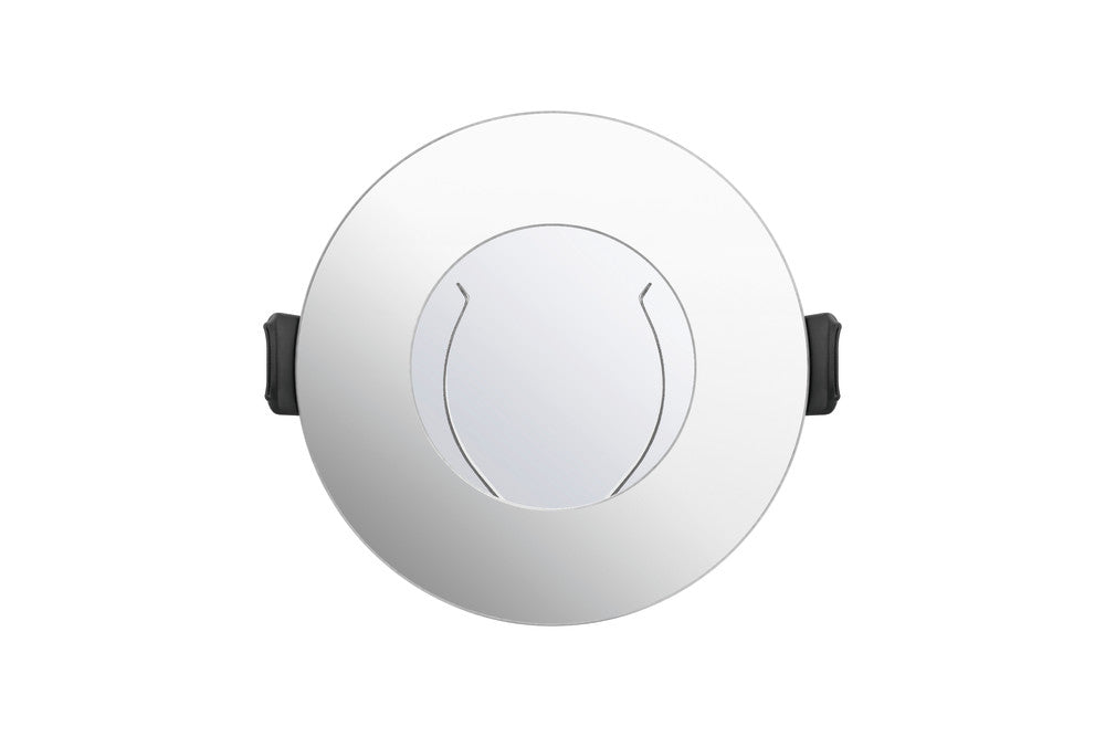 Integral ILDLFR70D017 Evofire Fire Rated Downlight 70mm Cutout IP65 Polished Chrome Round +GU10 Holder - westbasedirect.com