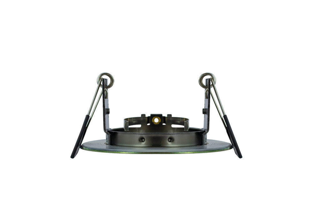 Integral ILDLFR70D045 Evofire Fire Rated Downlight 70mm Cutout IP65 Antique Brass Round +GU10 Holder - westbasedirect.com