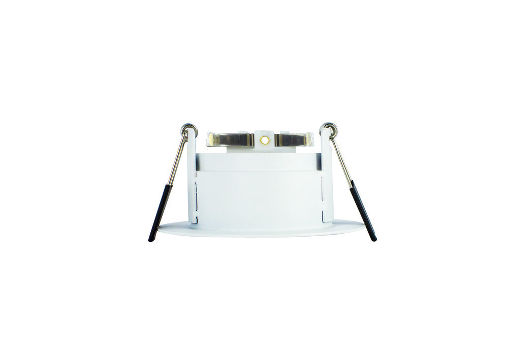 Integral ILDLFR70E001 Evofire Fire Rated Downlight 70mm Cutout IP65 White Recessed +GU10 Holder - westbasedirect.com