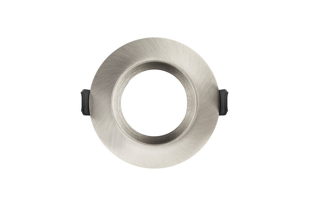 Integral ILDLFR70E002 Evofire Fire Rated Downlight 70mm Cutout IP65 Satin Nickel Recessed +GU10 Holder - westbasedirect.com