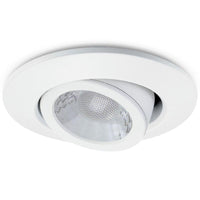 JCC JC1002/WH V50 Tilt Fire-rated LED downlight 6W 700lm IP65 White
