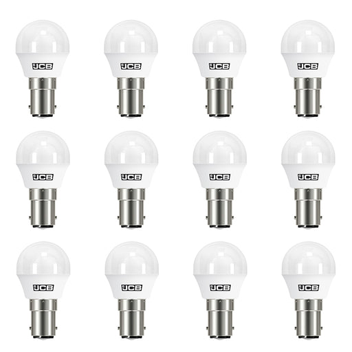 JCB S13565 B15 SBS Golf LED Bulb Opal 4.9W 470lm Warm White 3000K (12 Pack) - westbasedirect.com