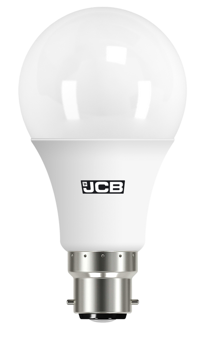 JCB S10989 B22 BC GLS LED Bulb Opal 8.5W 806lm Warm White 3000K - westbasedirect.com