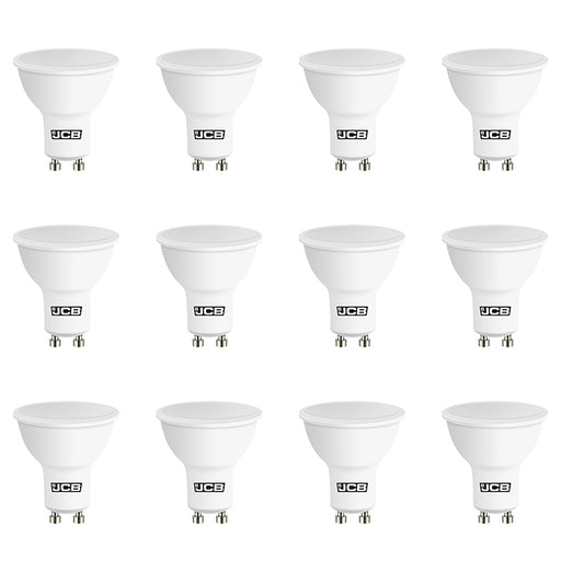 JCB S12498 GU10 Spot LED Bulb 3W 230lm Cool White 4000K (12 Pack) - westbasedirect.com