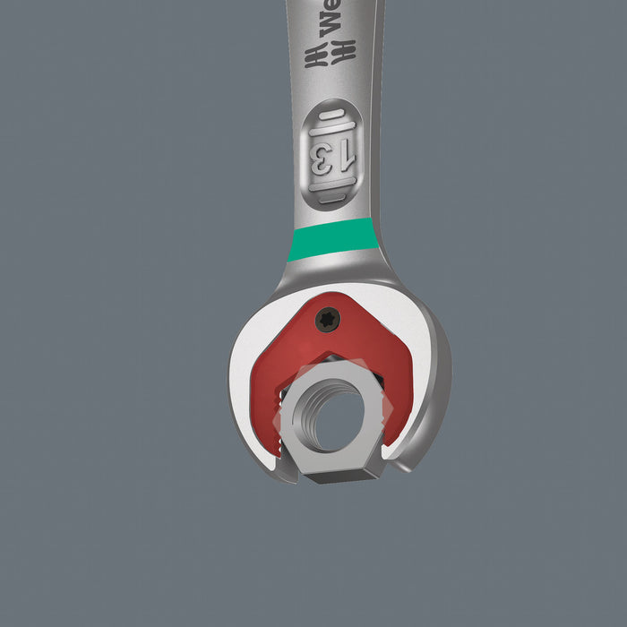 Wera 05020015001 9631 Magnetic rail 6000 Joker 2, Ring ratchet spanner set - westbasedirect.com