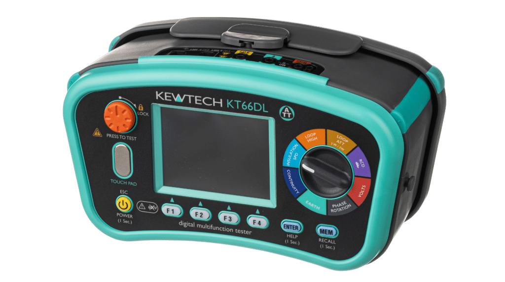 Kewtech KT66EV Kit with KT66DL 12in1 MFT & KEWEVA (EV Charging Point Testing Adapter) - westbasedirect.com