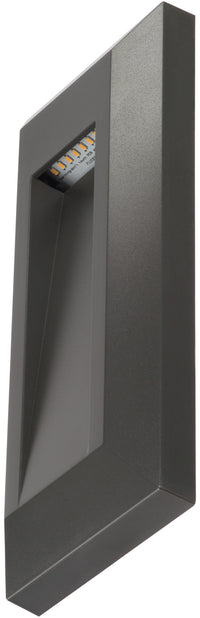 Timeguard LEDSL2DG 08W Vertical LED Step Light Dark Grey