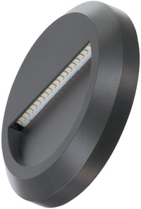 Timeguard LEDSL3DG 13W Round LED Step Light Dark Grey