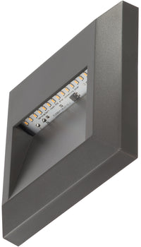 Timeguard LEDSL4DG 11W Square LED Step Light Dark Grey
