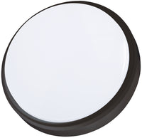 Timeguard LEDSR12B 12W Slim LED IP54 Round Light Black