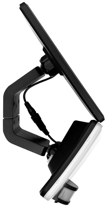 Luceco LEXSF15B40 Solar Guardian Floodlight with PIR Sensor & Detachable Solar Panel 15W 1500lm 4000K - westbasedirect.com