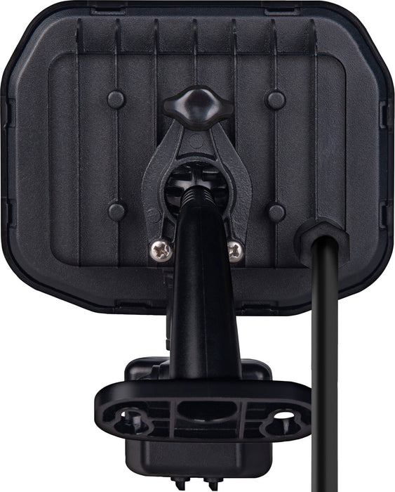 Luceco LFSP10B130 10W 1050lm 3000K IP65 Castra Security Floodlight with PIR Black - westbasedirect.com