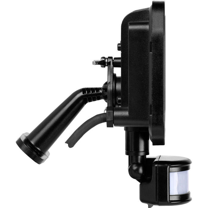Luceco LFSP20B130 20W 2200lm 3000K IP65 Castra Security Floodlight with PIR Black - westbasedirect.com