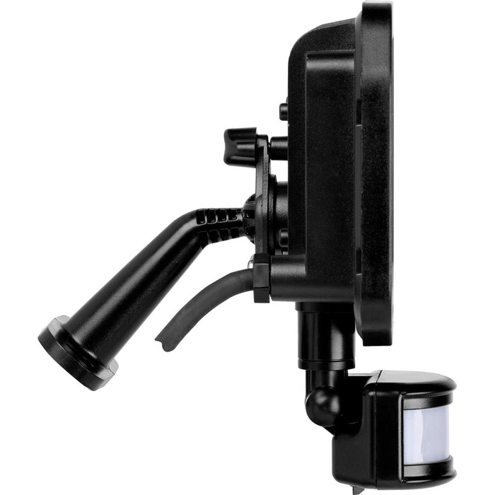 Luceco LFSP20B150 20W 2400lm 5000K IP65 Castra Security Floodlight with PIR Black - westbasedirect.com