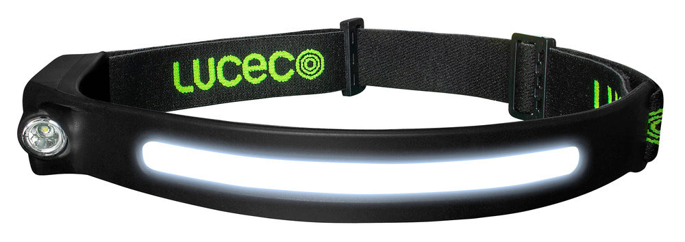 Luceco LILHF35P65 Flexable Headtorch with Motion Sensor 350lm+150lm USB Rechargeable - westbasedirect.com