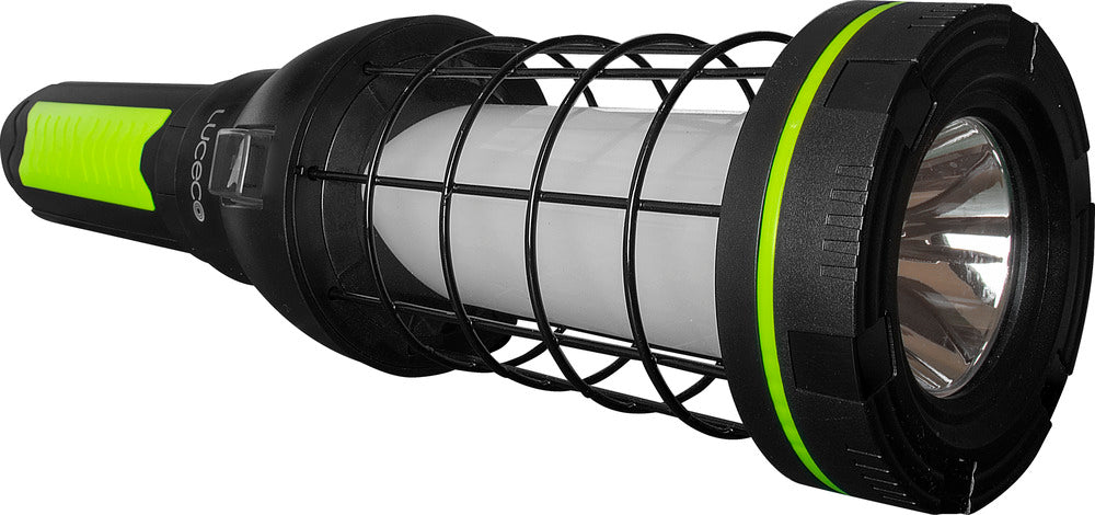 Luceco LILTP60S65 Multi-Functional Cage Rechargeable 360Deg Worklight 600lm 6500K - USB Power Bank 4000mAh - westbasedirect.com
