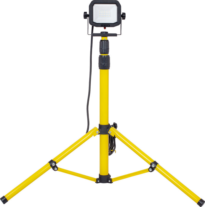 Luceco LSLSTW201V Site 110V Single Head Tripod Work Light 2000lm 20W - westbasedirect.com