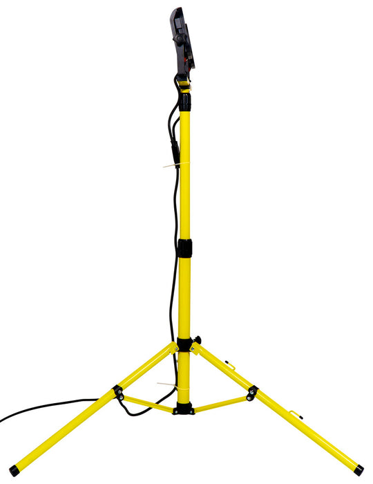 Luceco LSLTTW2181V Site 110V Twin Head Tripod Work Light 2x1800lm 2x22W - westbasedirect.com